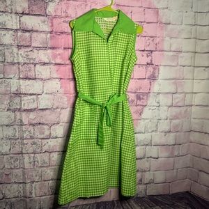 Vintage Mod Gingham dress